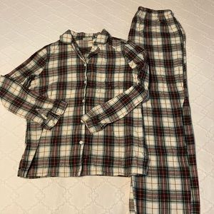 LL Bean flannel pajama set
